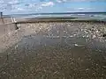 The mouth of the river