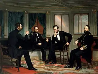 The Peacemakers by George P.A. Healy, 1868