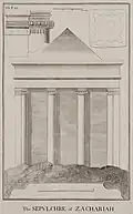 The Sepulchre of Zachariah - Pococke Richard - 1745