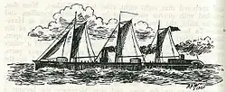 Pioneer, 1863–1866, was New Zealand's first purpose-built warship