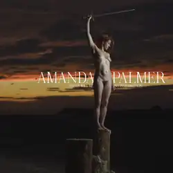 Cover art shows Palmer completely naked while holding a sword.