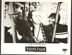 Three Fish in 1996, left to right: Jeff Ament, Robbi Robb and Richard Stuverud