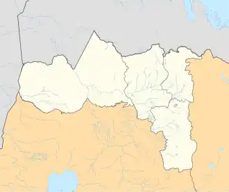 Mahbere Dego is located in Tigray Region