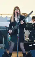 Tina Weymouth, bassist of Talking Heads