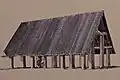 Celtic sanctuary or hall