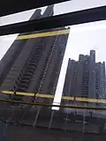 Tracey Towers from the local bus.