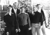 Left to right: Ray Bowles, Brian Coombes, Jim Turmel, Rick Black, Chuck Dyac, Mike McAdam