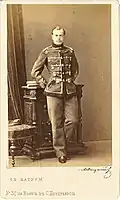 Tsarevitch Alexander later Alexander III, by Sergei Lvovich Levitsky 1865 (The Di Rocco Wieler Private Collection, Toronto, Canada)