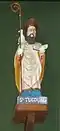 A statue of the saint at Saint-Pol-de-Léon