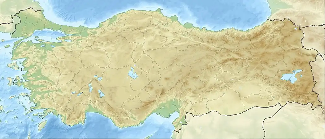A map of Byzantine Istanbul