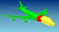Wreckage found in each zone corresponded to specific areas of the aircraft: fig. 22b, p.&nbsp;67