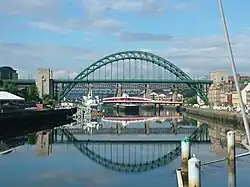 Tyne Bridge over the River Tyne, Newcastle upon Tyne, England, UK