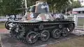 Type 95 on display in front of Surasakmontree Army Camp, Lampang, Thailand, 2016