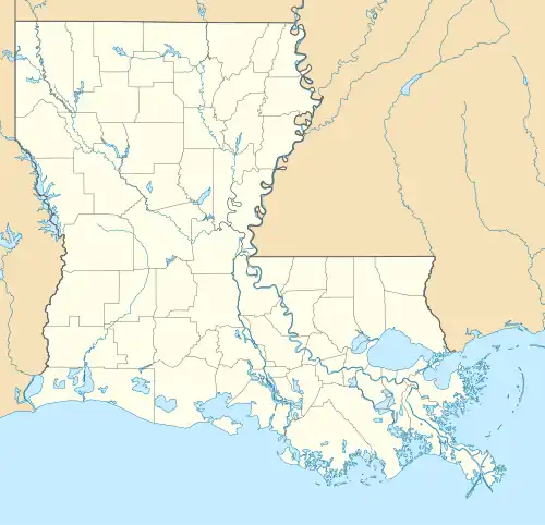 Chalmette Battlefield is located in Louisiana