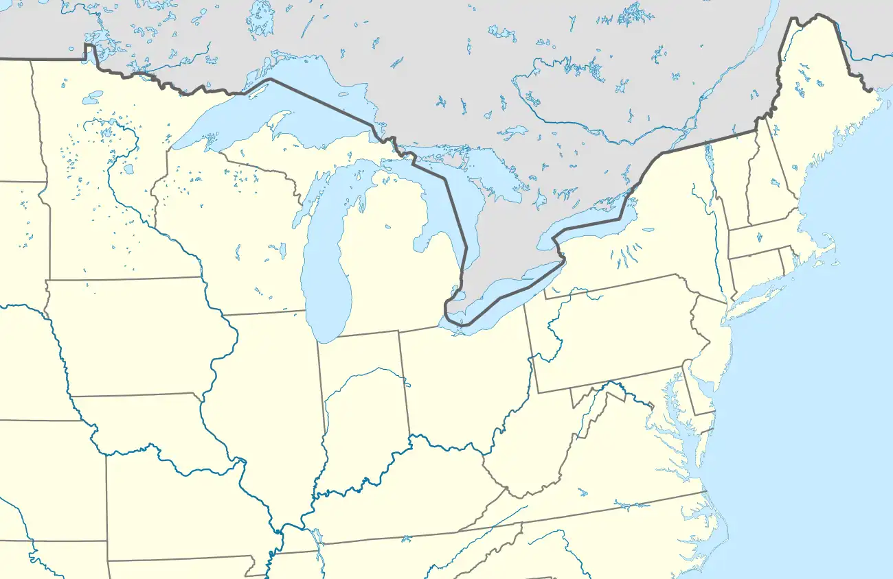 New Commanders Stadium is located in USA Midwest and Northeast