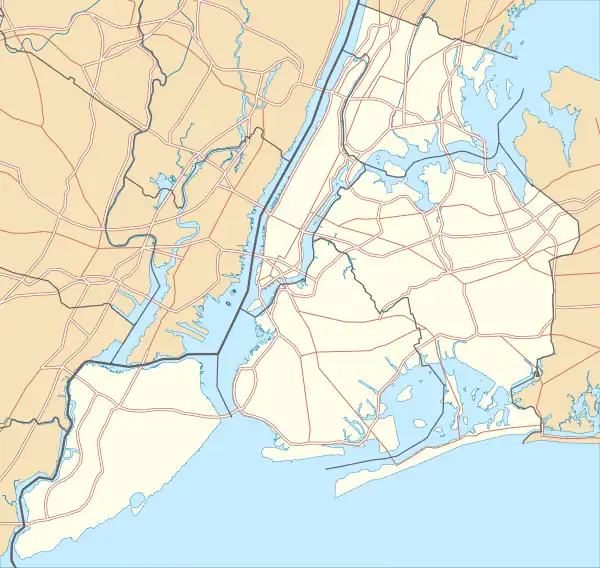 Barclays Center is located in New York City