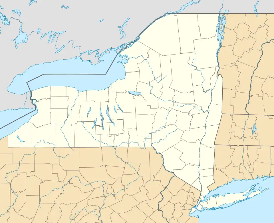 Brooklyn is located in New York