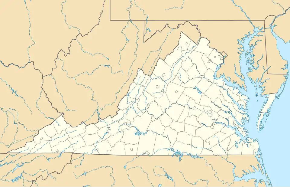 Lomax African Methodist Episcopal Zion Church is located in Virginia