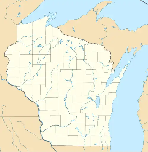 Location in Wisconsin##Location in the United States