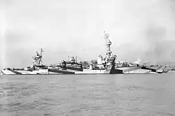 Chester with camouflage measure 32, design 9d, 1944