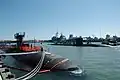 Newport News with USS&nbsp;Scranton&nbsp;(SSN-756) in Norfolk, Virginia, 2005