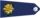 Major shoulder strap rank insignia for the United States Air Force.
