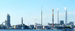 Ube's chemical plant in Ube, Yamaguchi