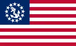 Yacht ensign (US Waters only)