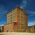 Västerås steam power plant, exteriors.
