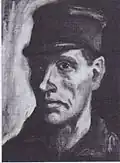 Head of a Peasant with a Cap, 1885, Collection Niarchos (F169a)
