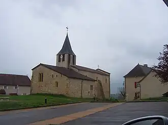 The church in Versaugues