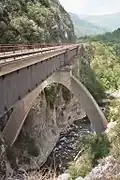 Bevera viaduct on the Tenda line (1927/1962)