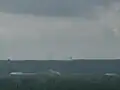 View of the Mackinac Bridge from Castle Rock