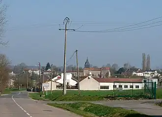A general view of Ville-en-Blaisois