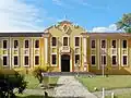 Partial view of the facade.