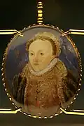 Portrait medallion, c. 1572–73, diplomatic gift to Adriaen de Manmaker, appointed Treasurer General of the province of Zeeland on 20 October 1573.[77]
