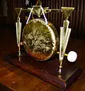 City Council Mayoral gong. Stolen 2 January 2009, remains unfound
