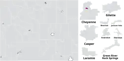Map of the district