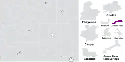 Map of the district