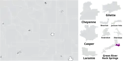 Map of the district