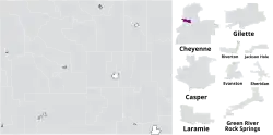 Map of the district