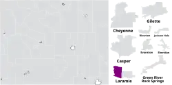 Map of the district