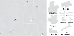 Map of the district