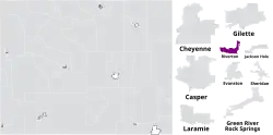 Map of the district