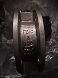 Stainless steel wafer check valve
