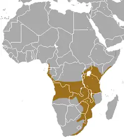 Map of range