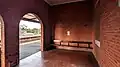 The waiting room at Auburn railway station, August 2024