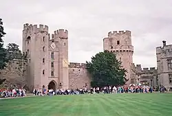 the Gatehouse Tower and Caesar's Tower