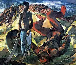 David and Goliath