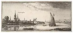 Plate made by Wenzel Hollar 1607-1677